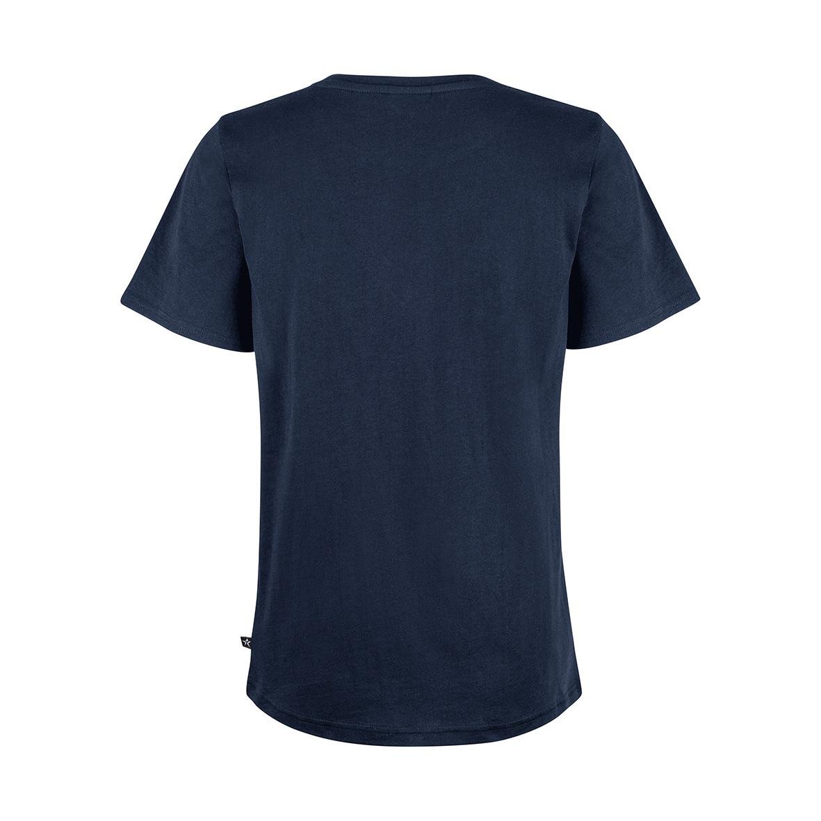 Marinblå T-shirt Texstar WT24 3XL sett bakifrån
