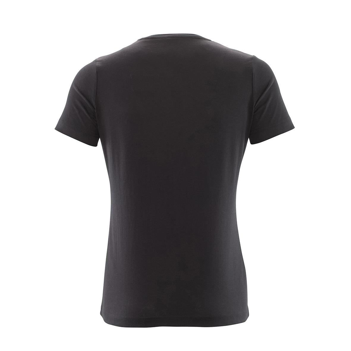 Svart T-shirt för dam i XS storlek, enkel design utan synliga mönster eller logotyper