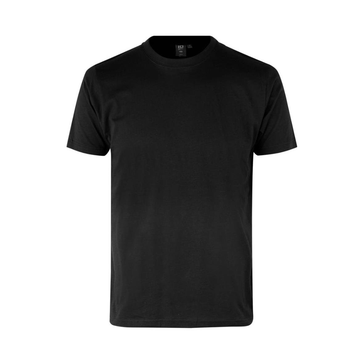 Svart T-shirt i storlek S utan mönster eller logga