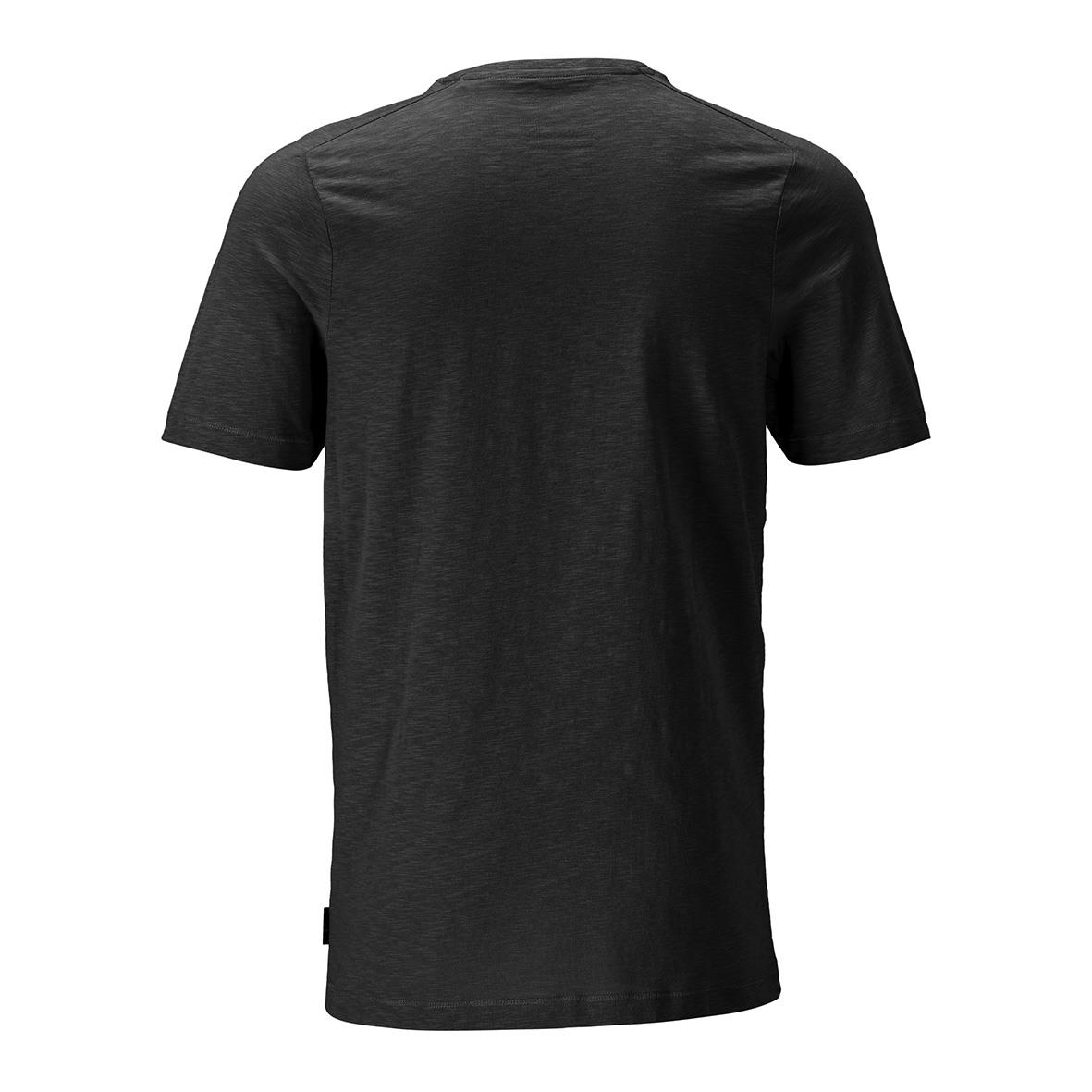 Svart T-shirt med maskottryck, storlek S