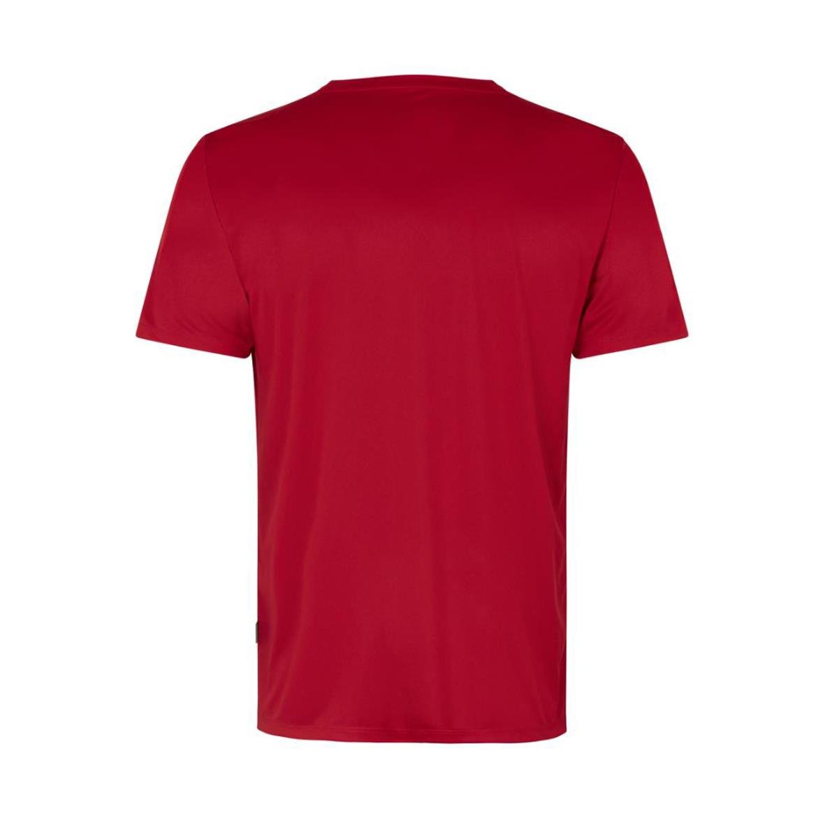 Röd T-shirt Geyser G21040 Funktion S framifrån