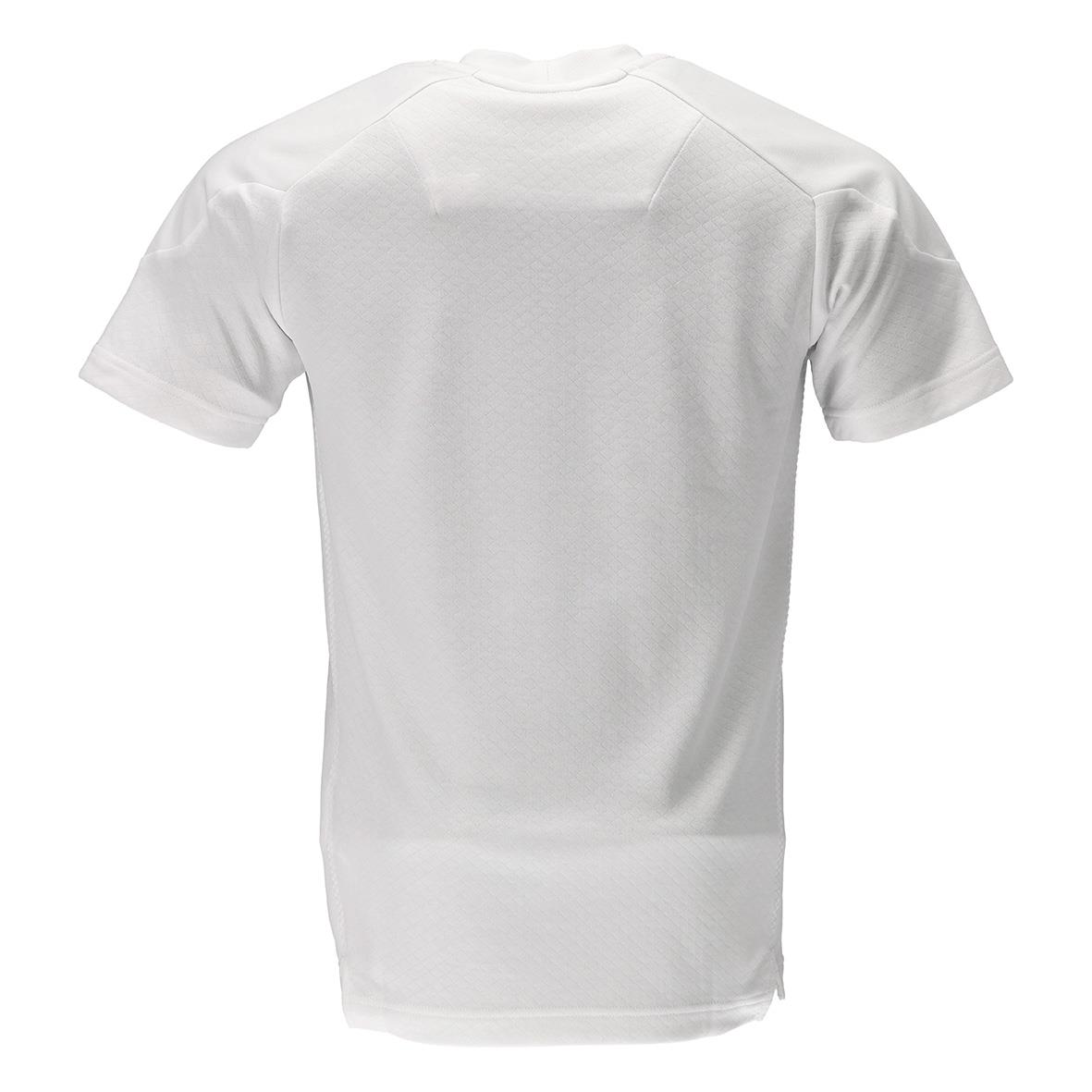 Vit t-shirt sett bakifrån