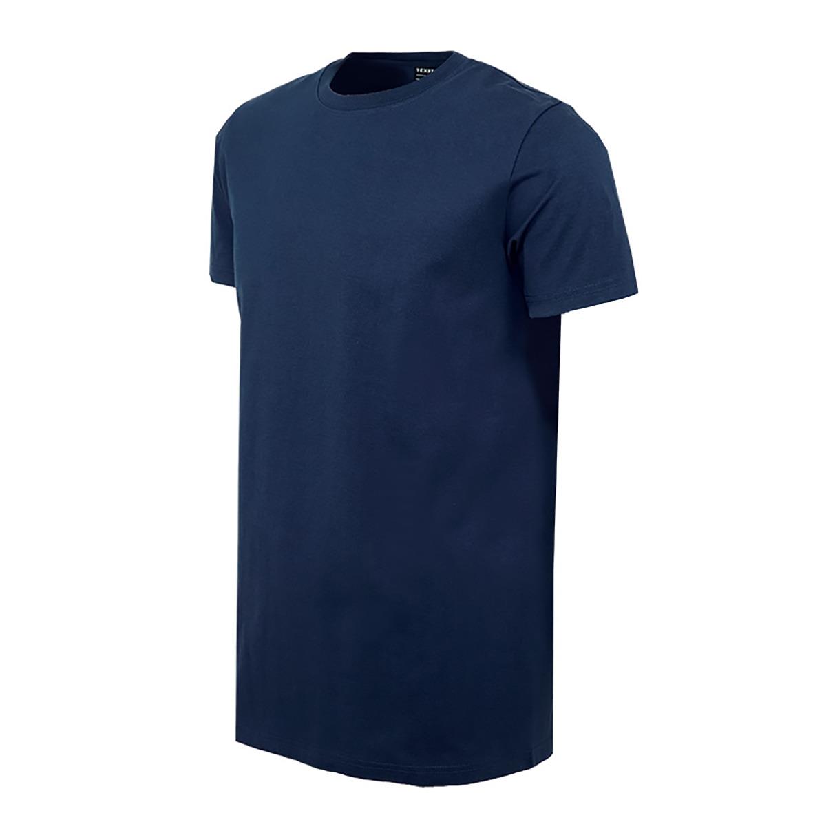 Mörkblå T-shirt Texstar TS27 Heavy Navy i storlek XXS