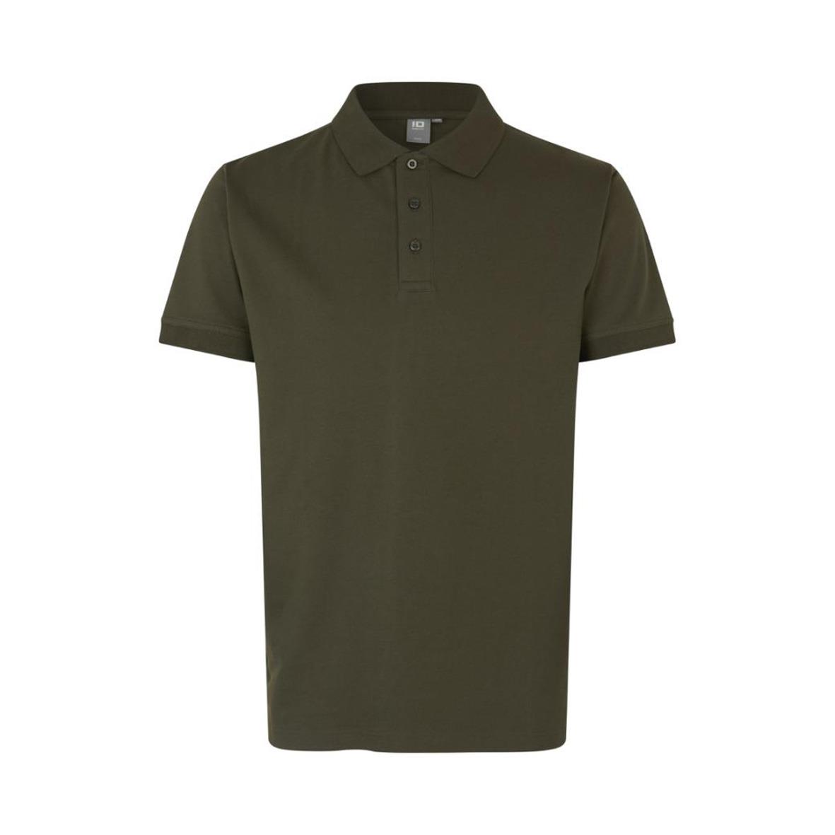 Pikétröja ID 0525 Stretch Oliv XS