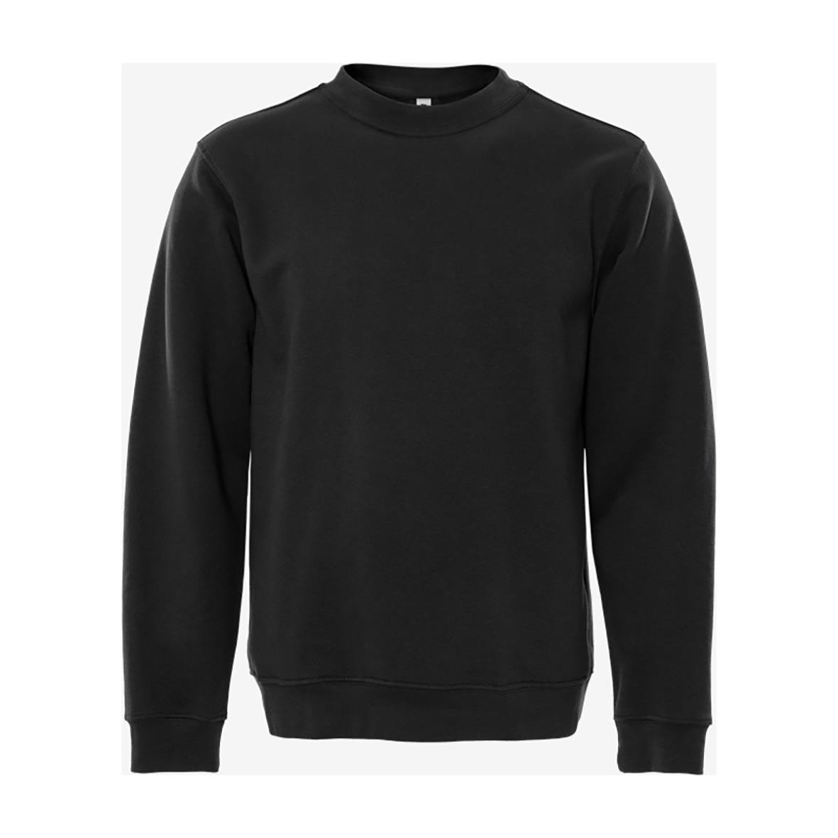 Svart sweatshirt Fristads Acode 1734 SWB i storlek L