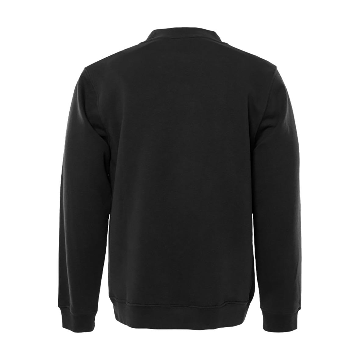 Svart sweatshirt från Fristads Acode 1734 SWB i storlek L