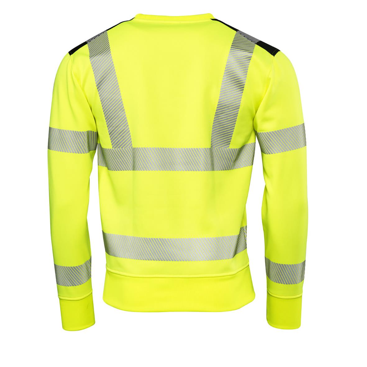 Sweatshirt Worksafe 5710360 Varselgul/Svart 2XS 91503488_2