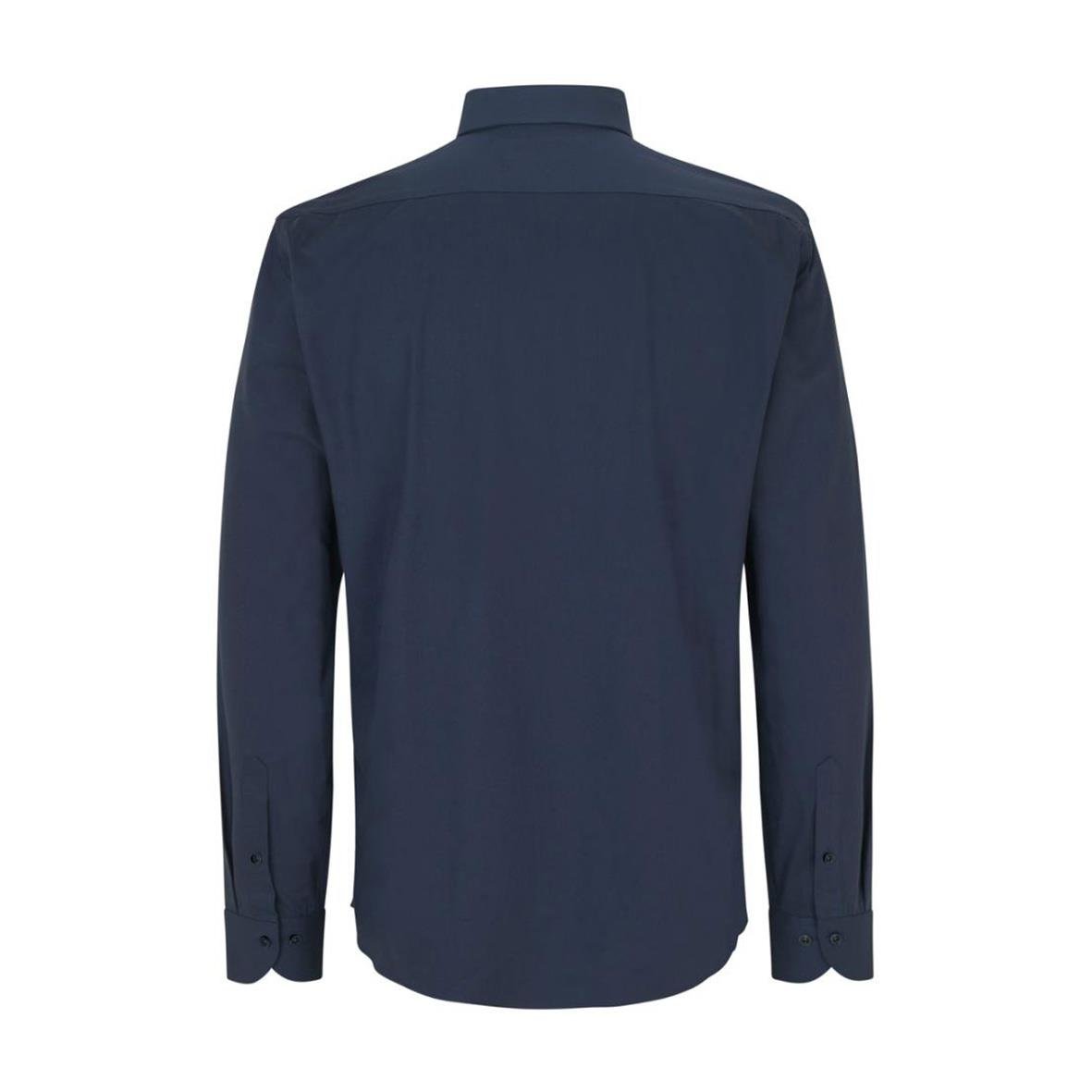 Mörkblå skjorta Seven Seas S50 Hybrid Modern Marin L sett bakifrån