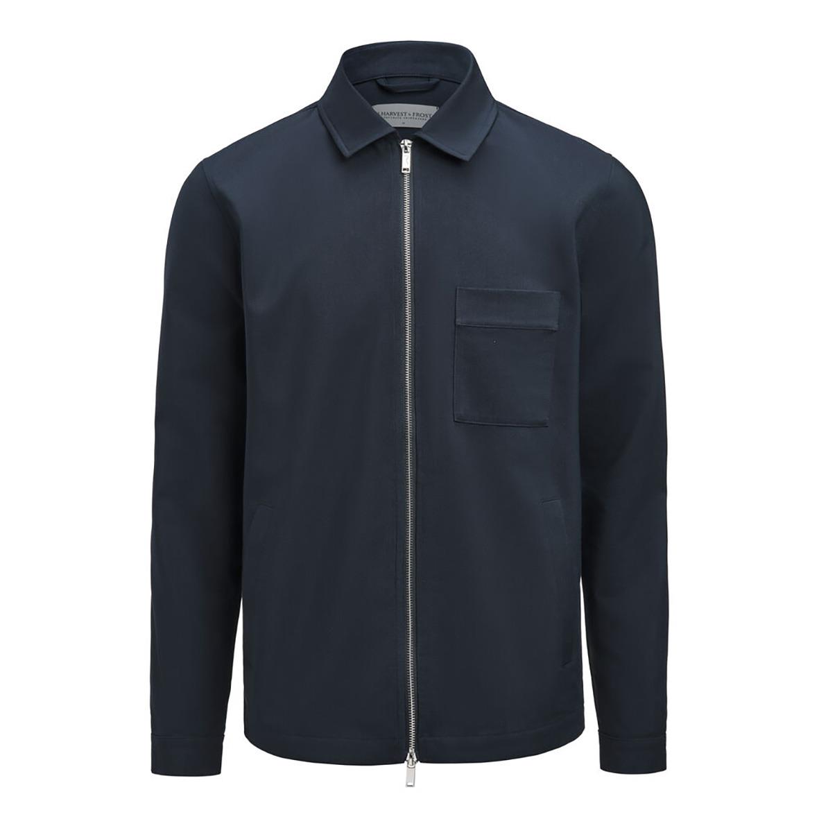 Overshirt J.Harvest & Frost 2962201 Modern Zip Marinblå