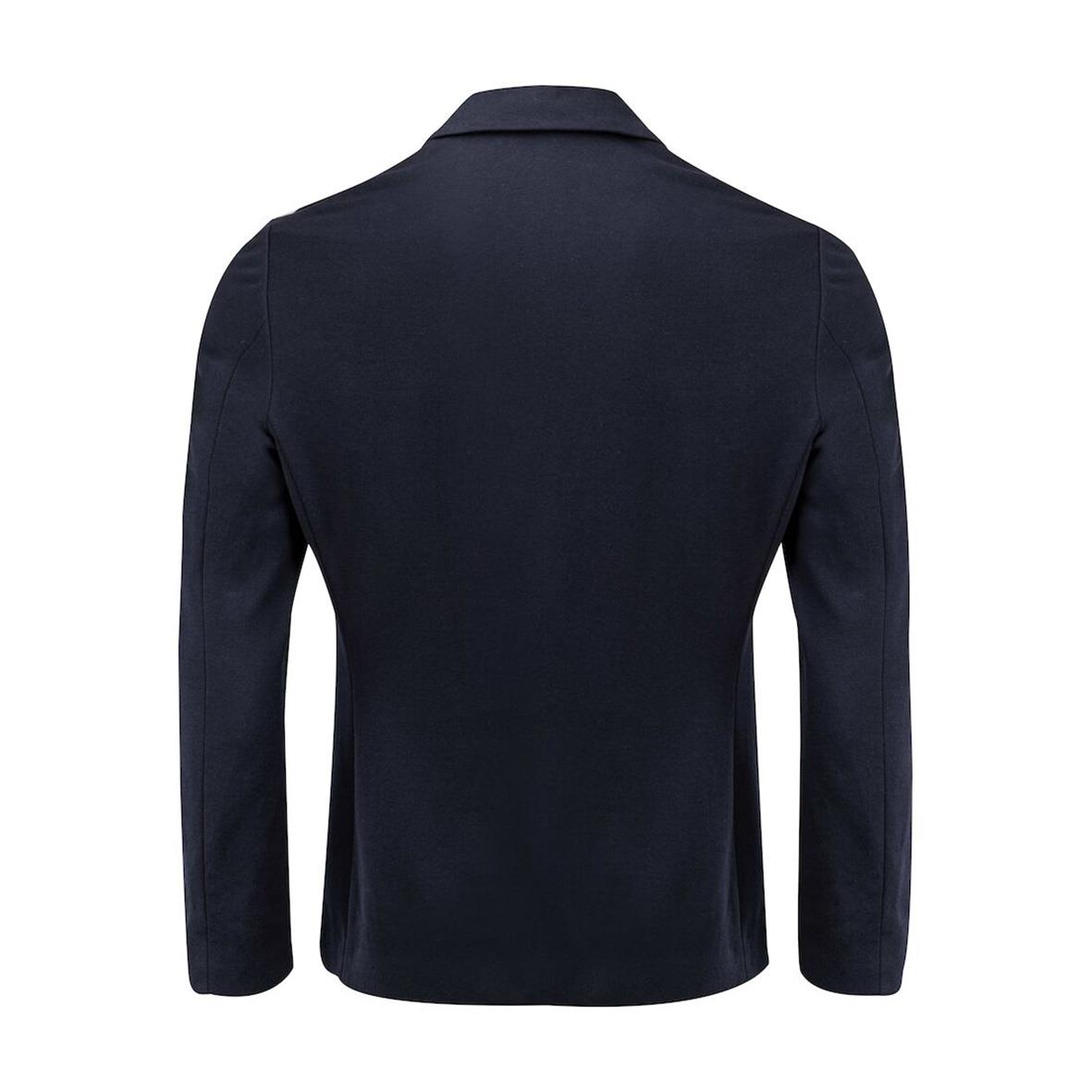 Marinblå casual blazer från J.Harvest & Frost, storlek 48, sett bakifrån