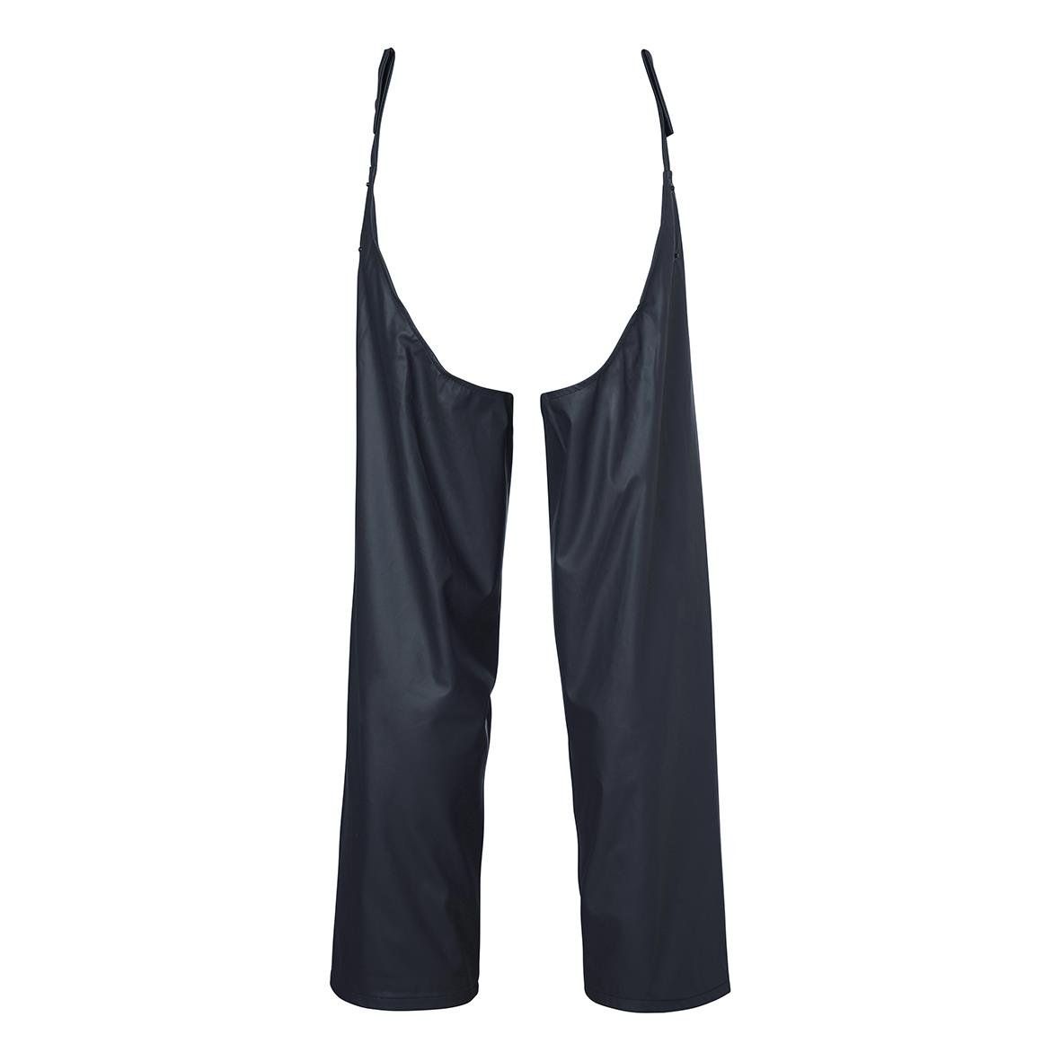 Marin unisex byxholkar topp i marinblått med tunna axelband