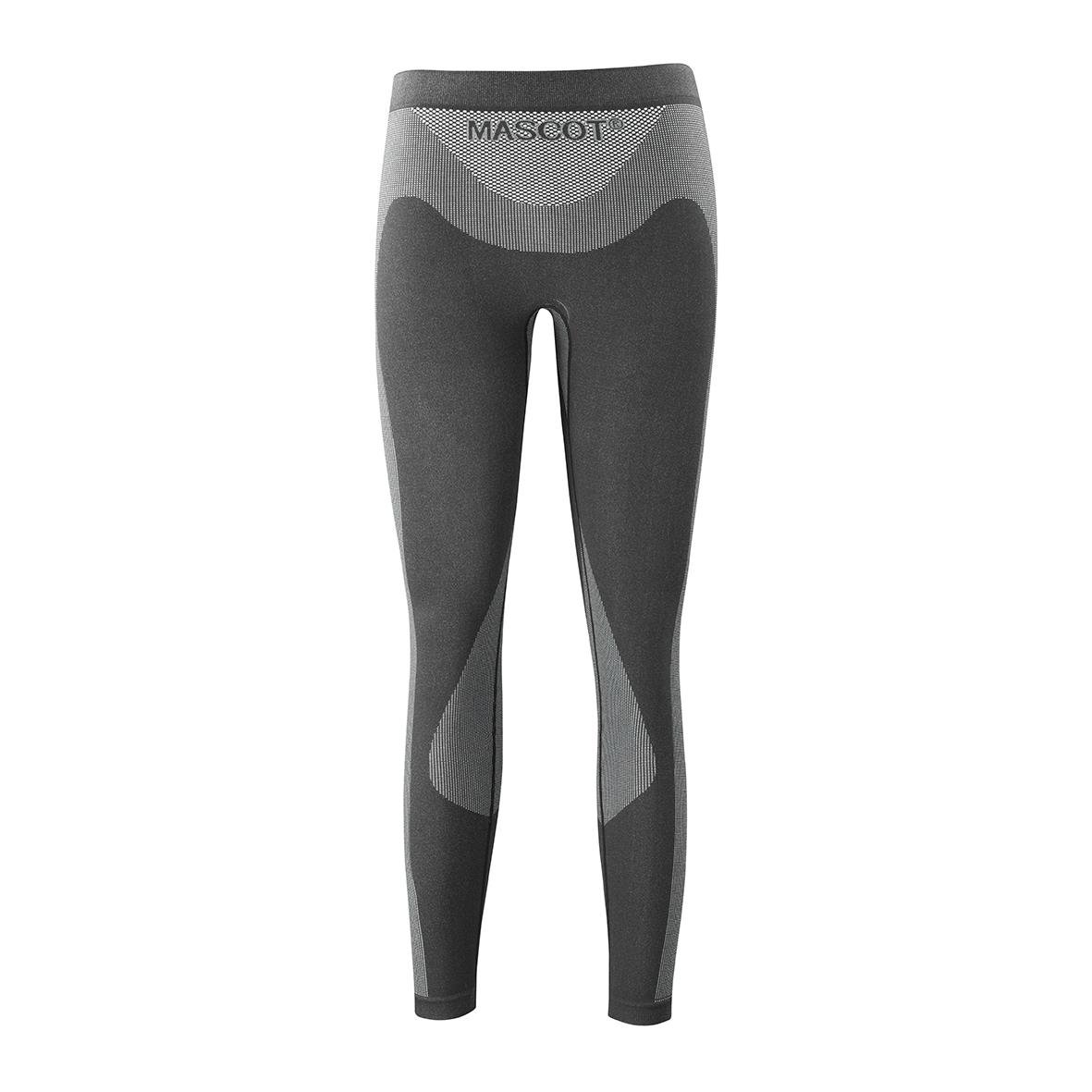 Mörkgrå underställsbyxor Mascot 50564-936 S-M med elastisk midja