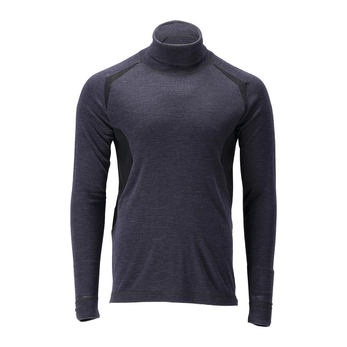 Mörkblå underställströja Polo Mascot 21981-426 Flam Marin S