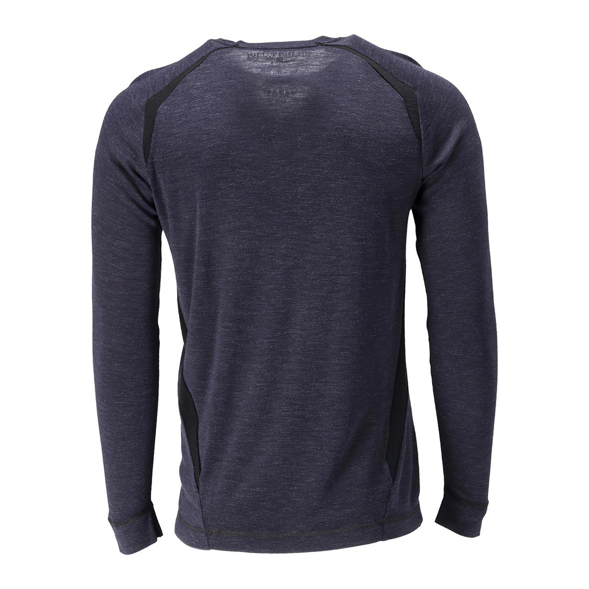 Mörkblå underställströja Mascot 21881-426 Flam Marin 2XL med svarta detaljer