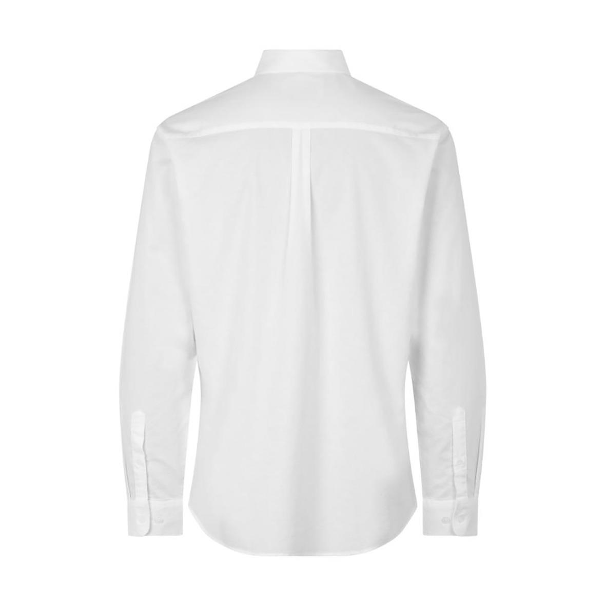 Vit skjorta Seven Seas S60 Oxford i 2XL storlek sett bakifrån