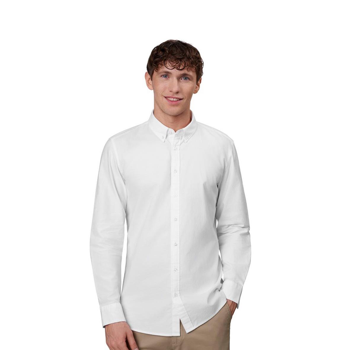 Skjorta Seven Seas S61 Oxford Slim Vit S 91757621_3