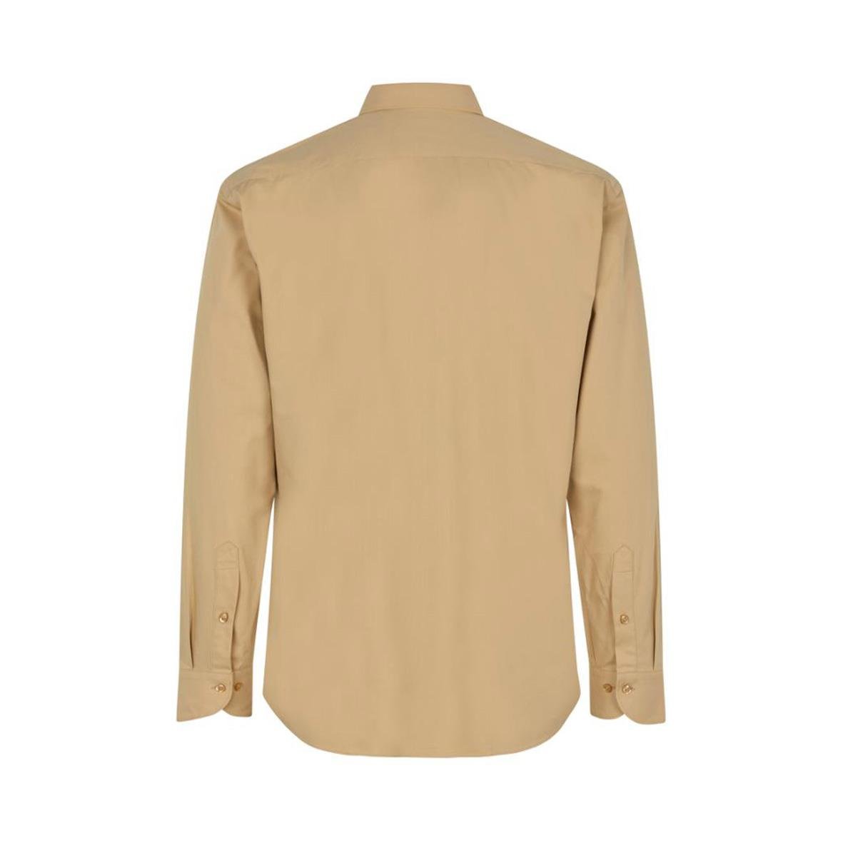 Beige skjorta från Seven Seas S50 Hybrid Sand M sett bakifrån