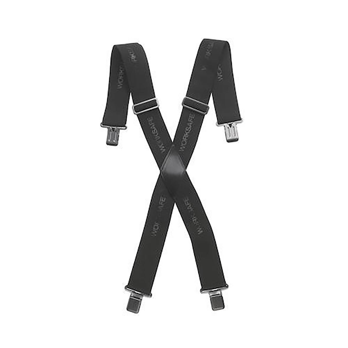 Svarta hängslen Worksafe Stretch Svart Onesize