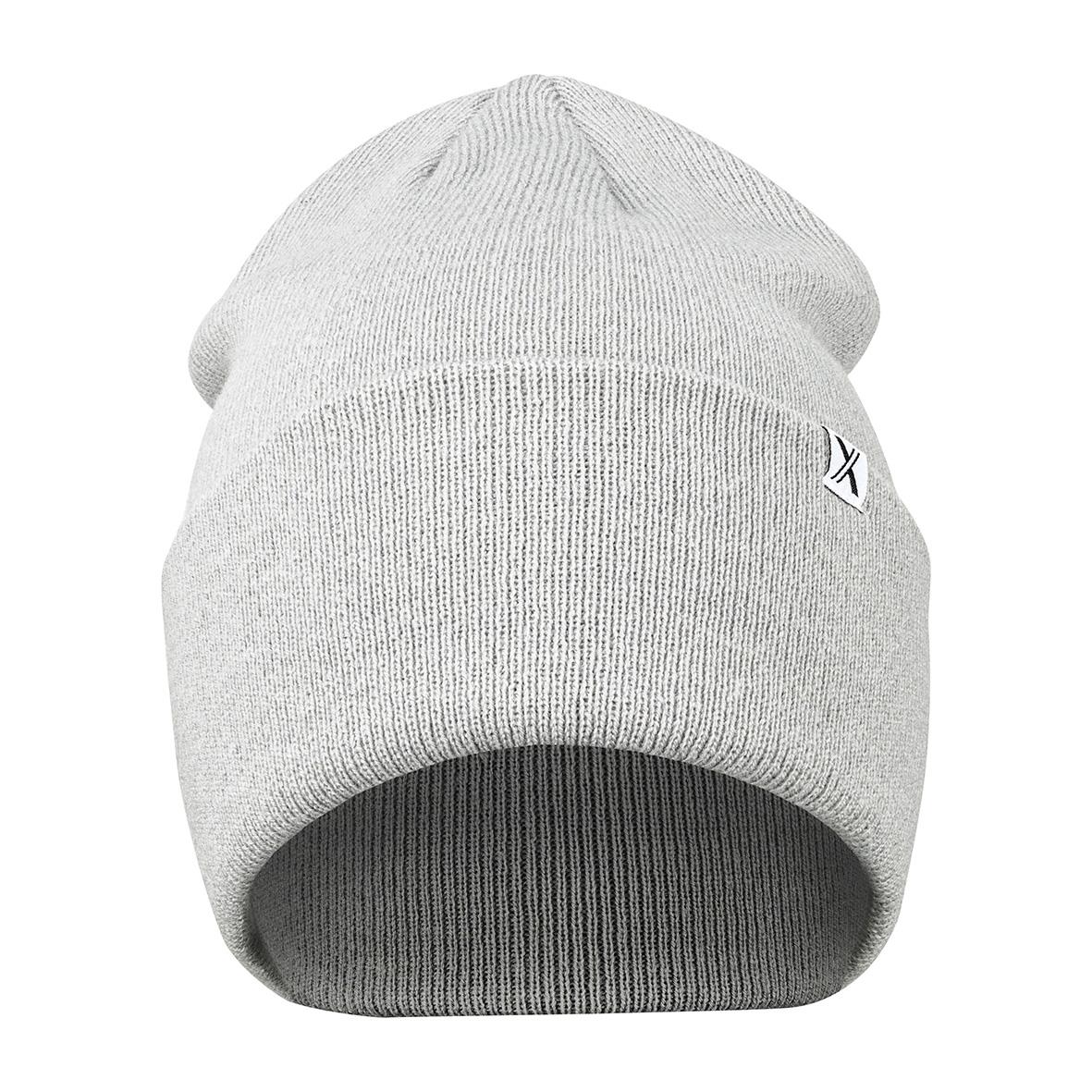 Ljusgrå mössa Texstar AC21 One Size med liten logga