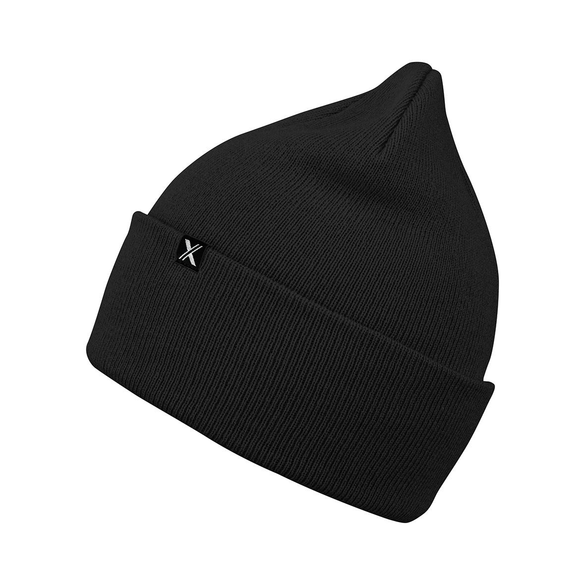 Svart mössa Texstar AC21 i one size med liten logga