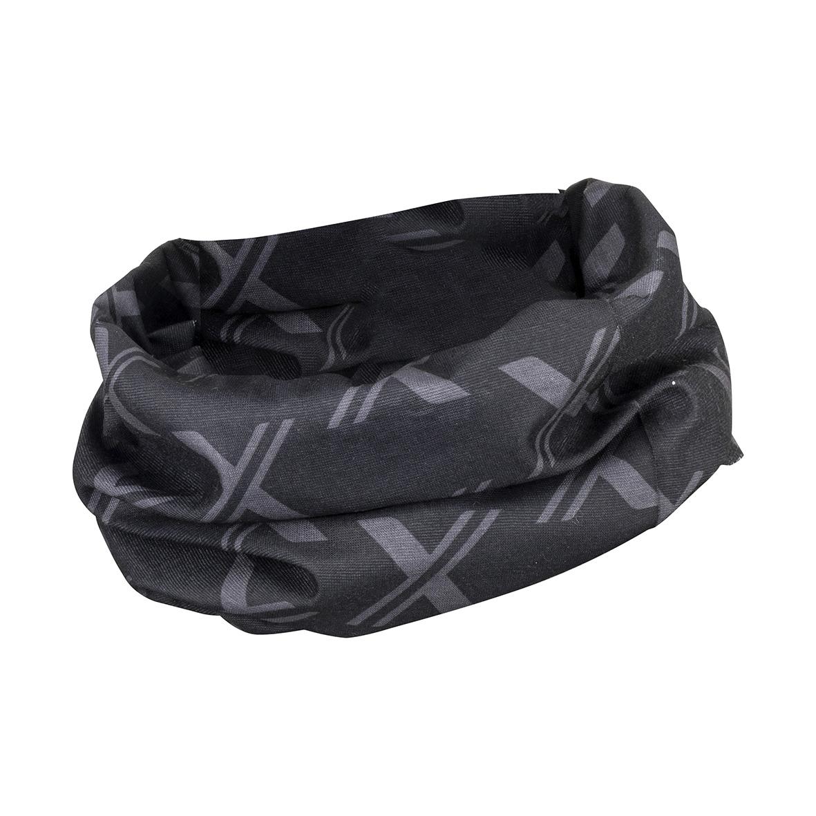 Svart halsvärmare Texstar AS01 i one size, mjuk och värmande