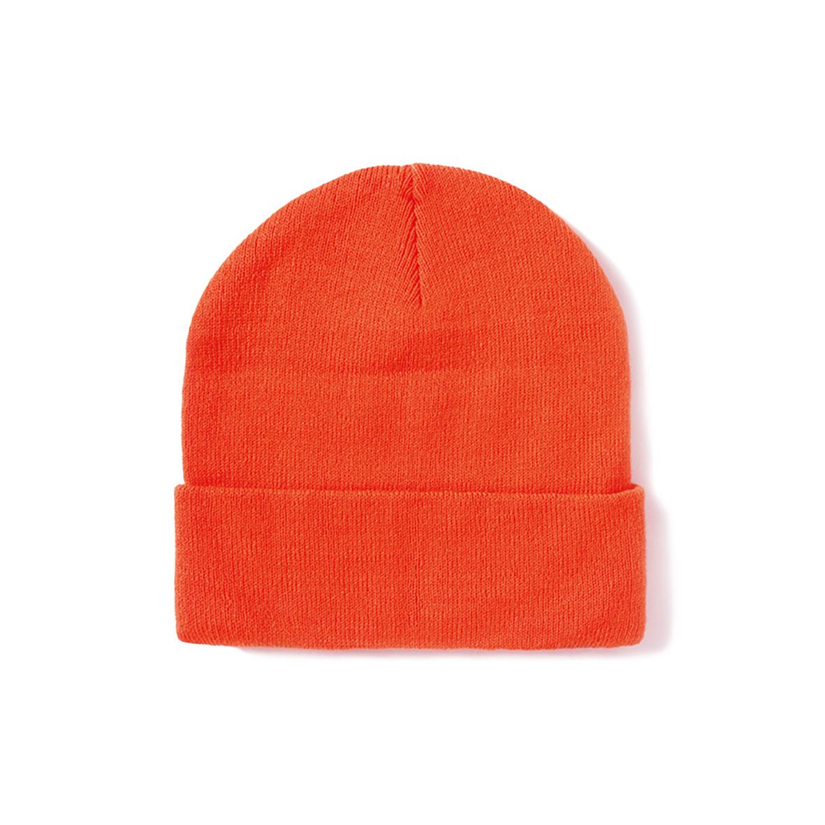 Orange mössa med trendig design och Eagle 135 Varselorange text