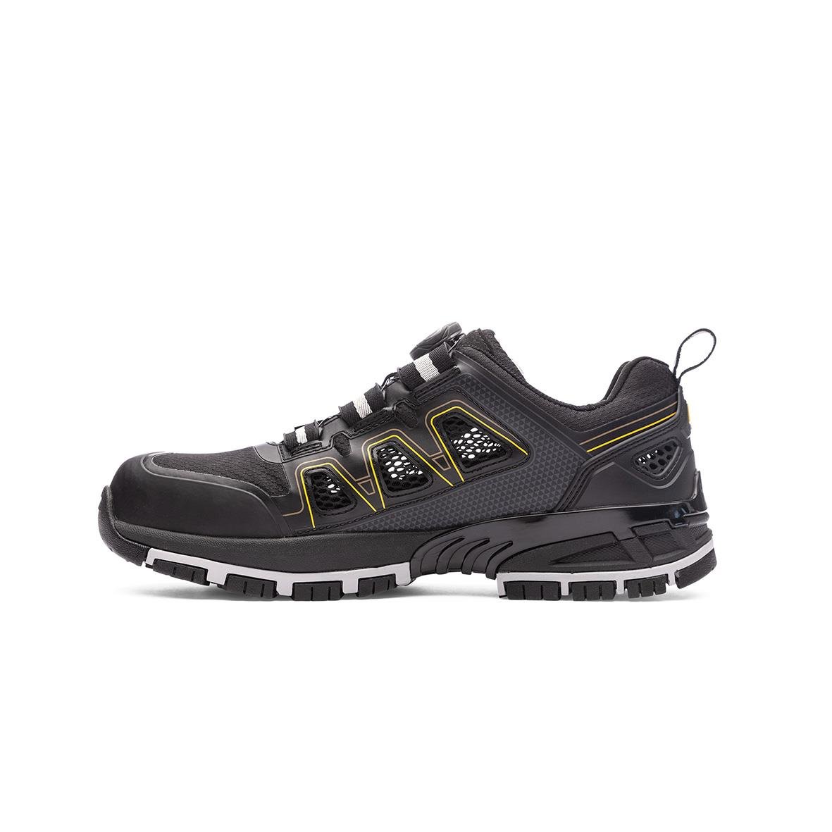 Svart skyddssandal Monitor Plasma i storlek 36