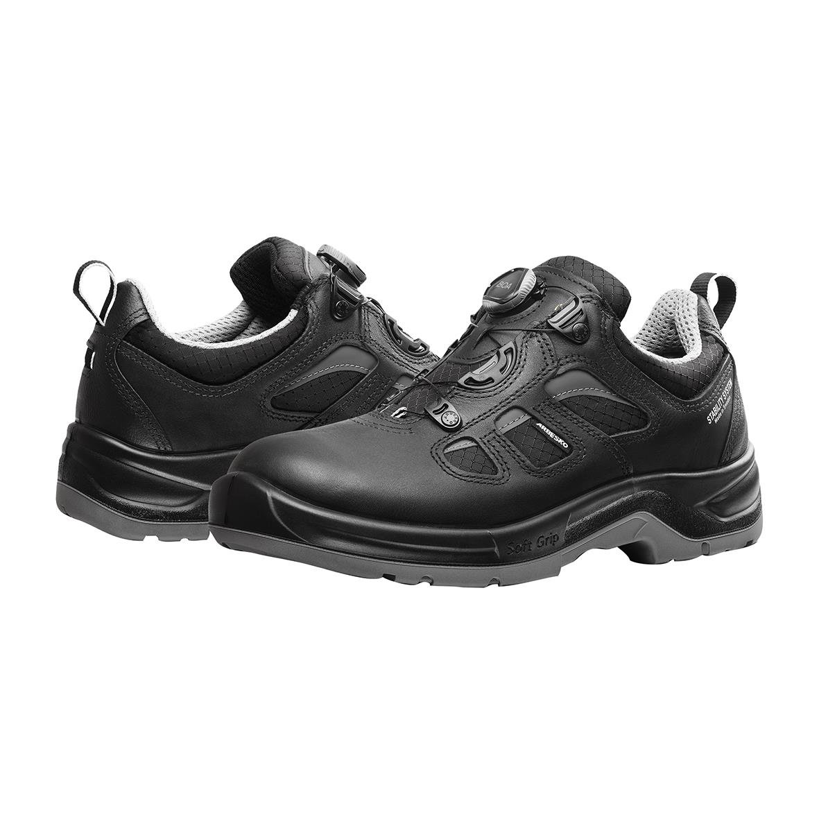 Svarta yrkesskor Arbesko 1386 Boa i storlek 37