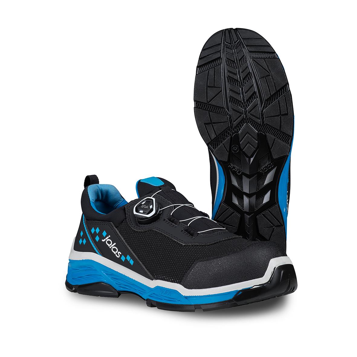 Svarta och blå skyddsskor Jalas TIO 2028 i storlek 35
