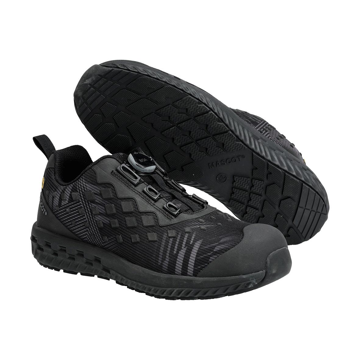 Svarta skyddsskor Mascot F0650-704 S1P BOA i storlek 36