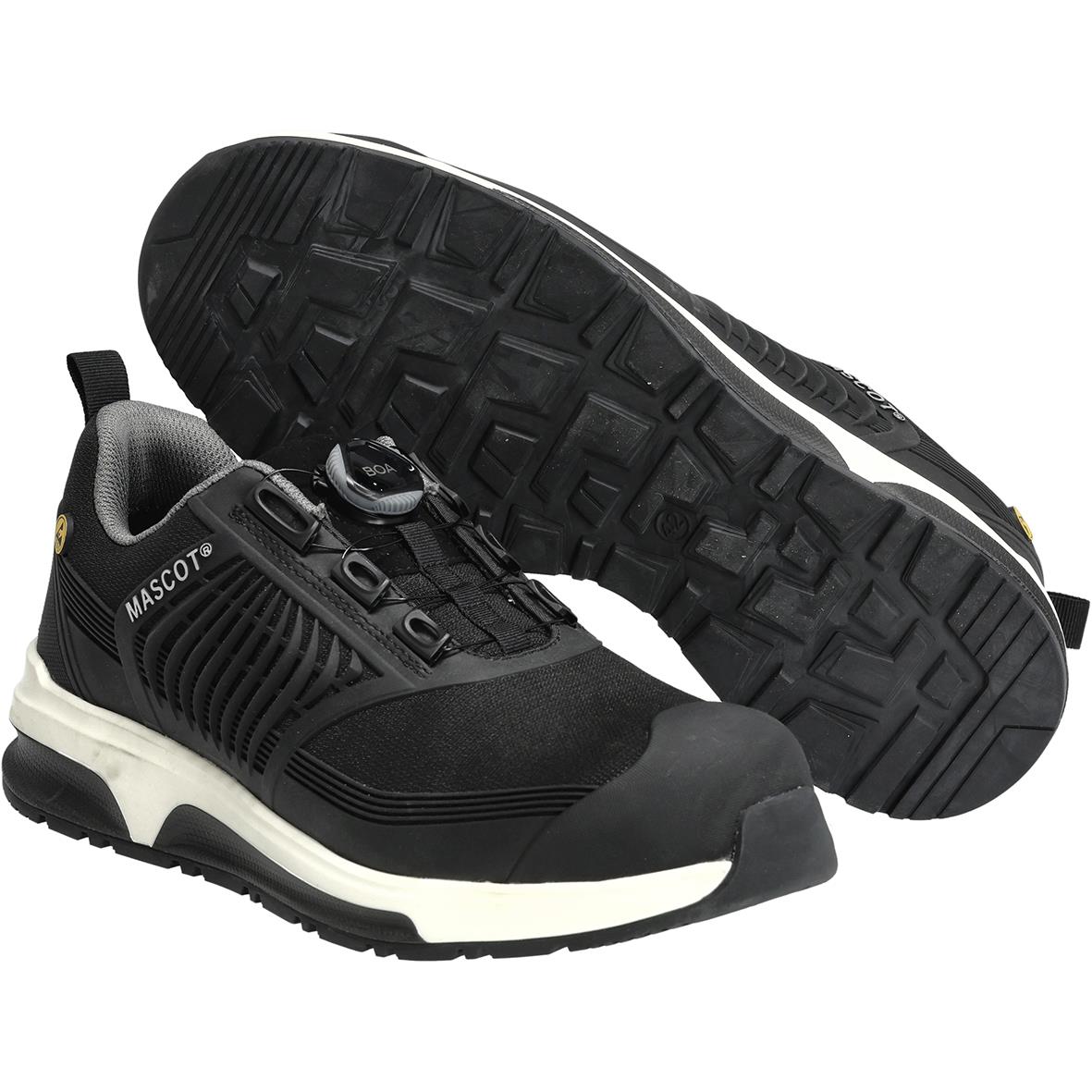 Svarta skyddsskor Mascot F0660-709 S1PL Boa storlek 37