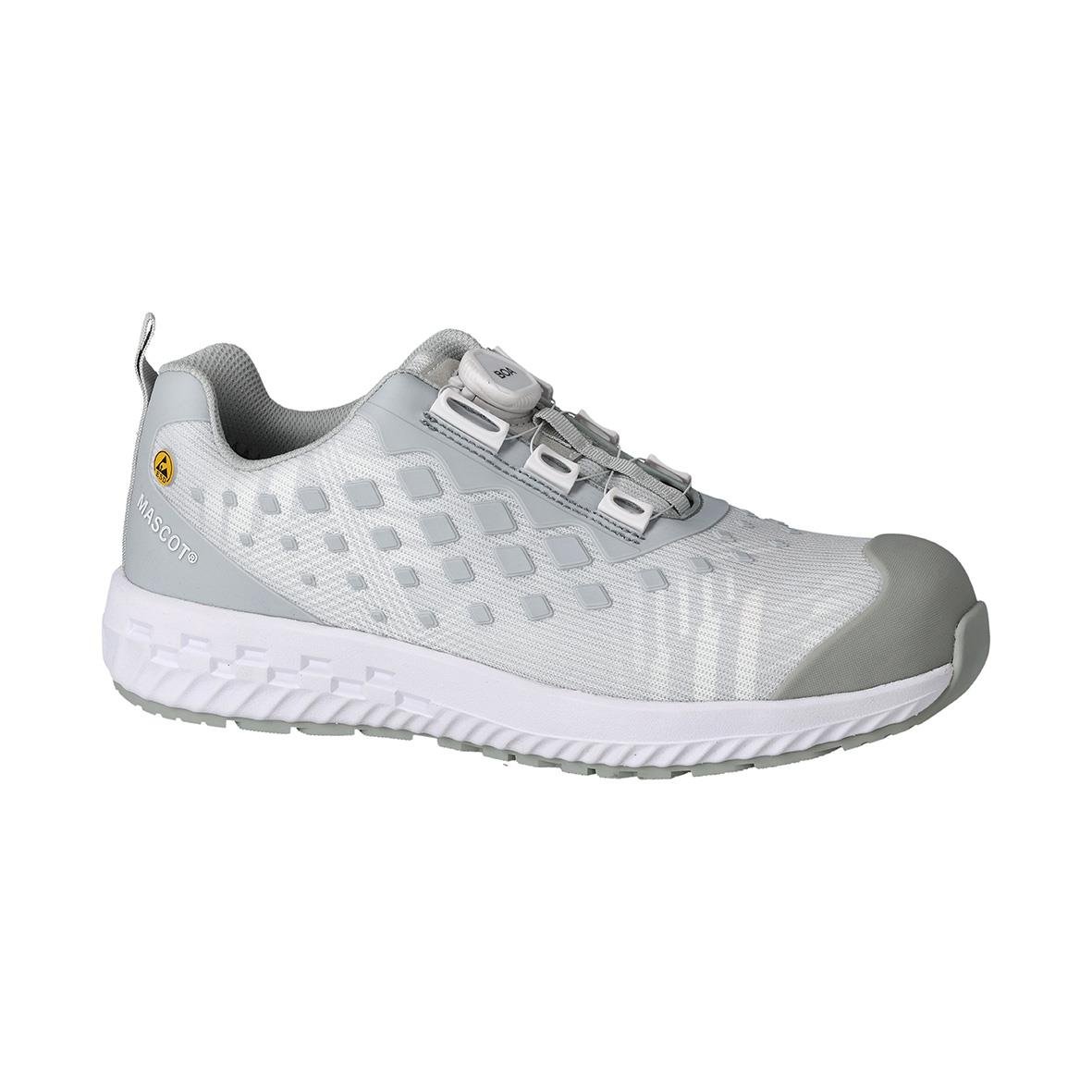 Skyddssko Mascot F0650-704 S1P BOA Vit/Ljusgrå 38