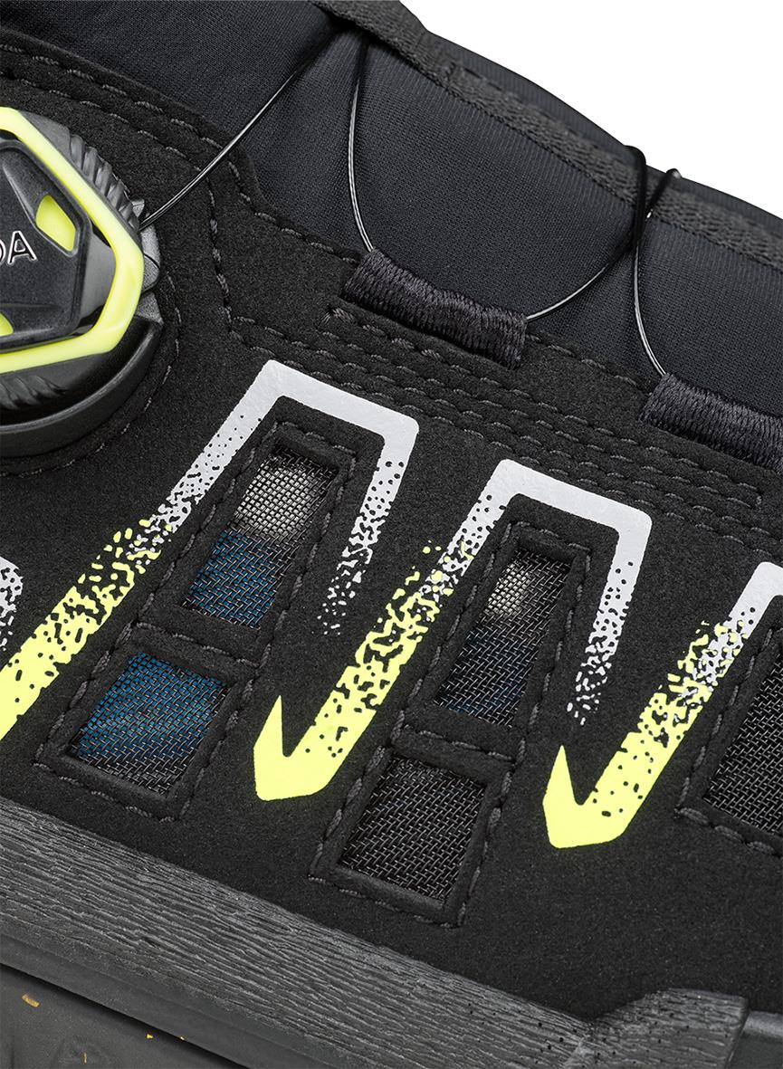 Skyddssko Jalas 9935 i storlek 40 med reflexdetaljer och snörning