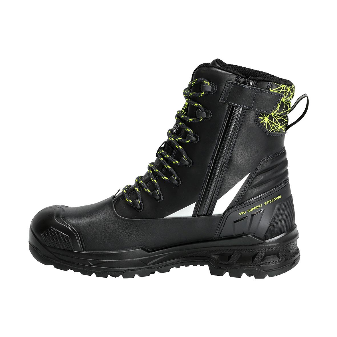 Svart skyddskänga Mascot F1300 S7S med snörning och dragkedja, storlek 44