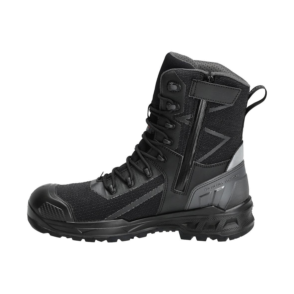 Svart skyddskänga Mascot F1106 S7S med snöre och dragkedja i sidospår