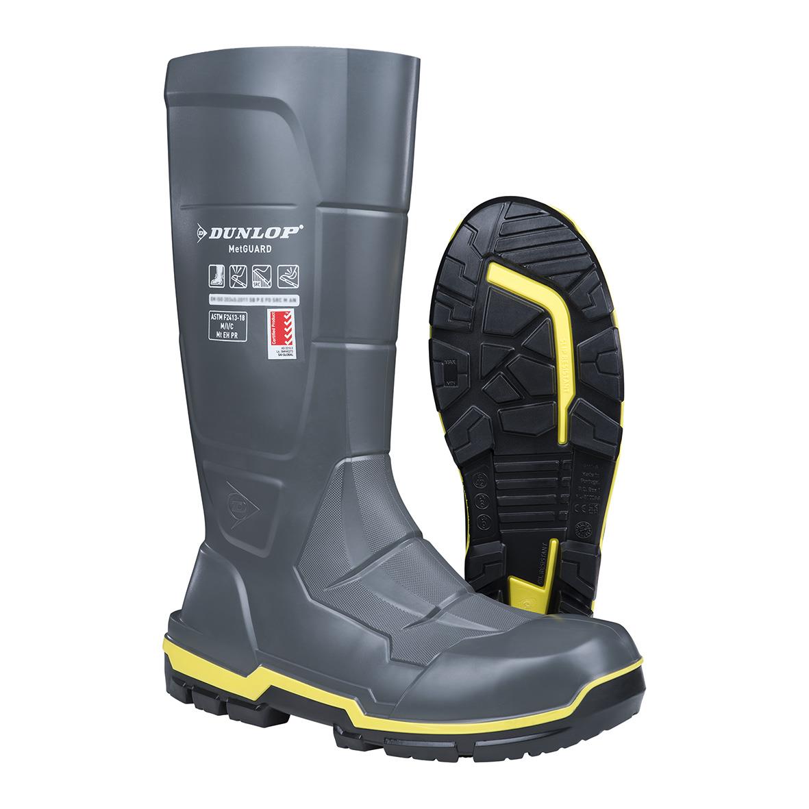 Dunlop skyddsstövel modell 562732 Metguard i storlek 39