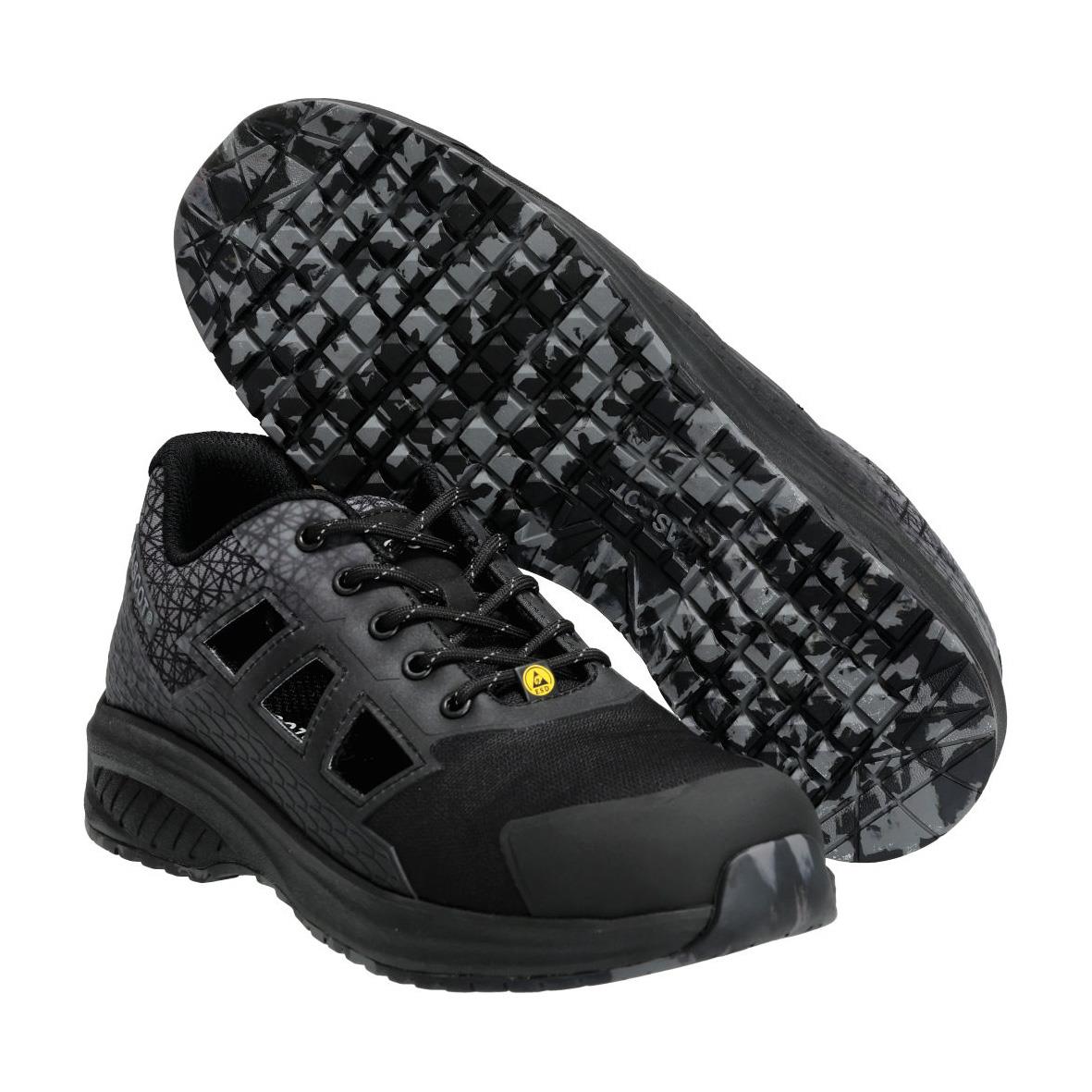 Svarta skyddssandaler Mascot F1505-909 i storlek 36 med tåskydd och slitstark sula