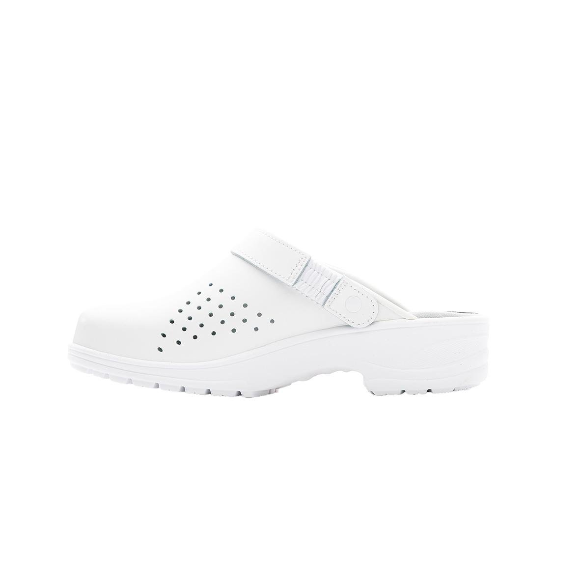 Vit Toffla Monitor Birka Hälrem sandal i storlek 35