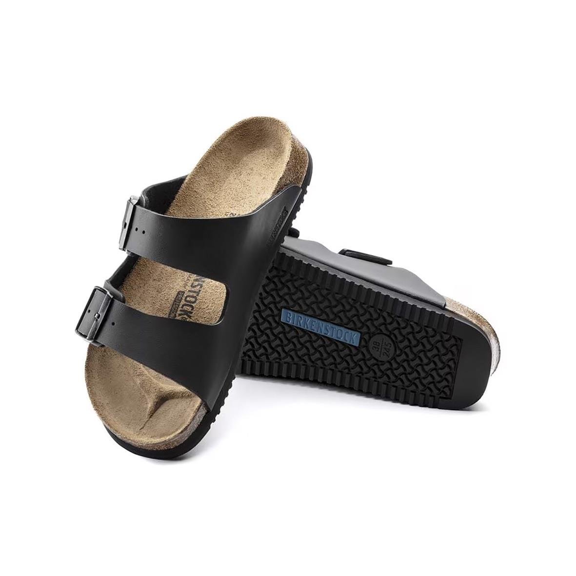 Svarta Birkenstock Arizona SL små sandaler i storlek 35 med två justerbara band