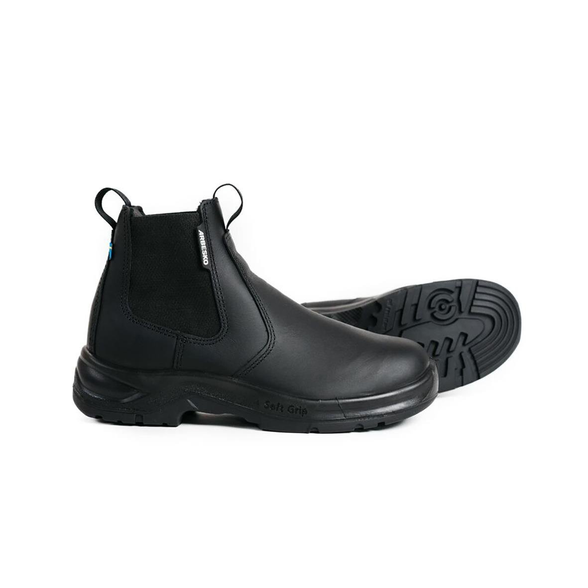 Svarta Arbesko 1527 Chelsea Pro yrkesskor i storlek 36