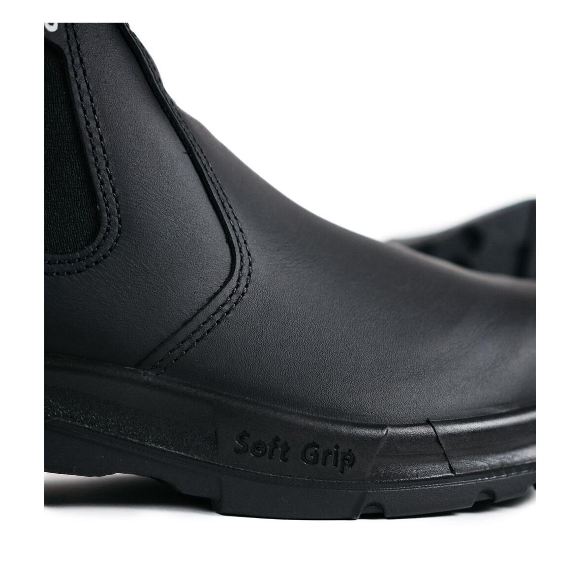 Svart yrkessko Arbesko 1527 Chelsea Pro med mjukt grepp och slitstark sula