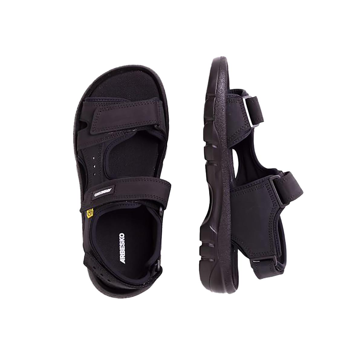 Svarta sandaler Arbesko 1397 i storlek 40 med justerbara band