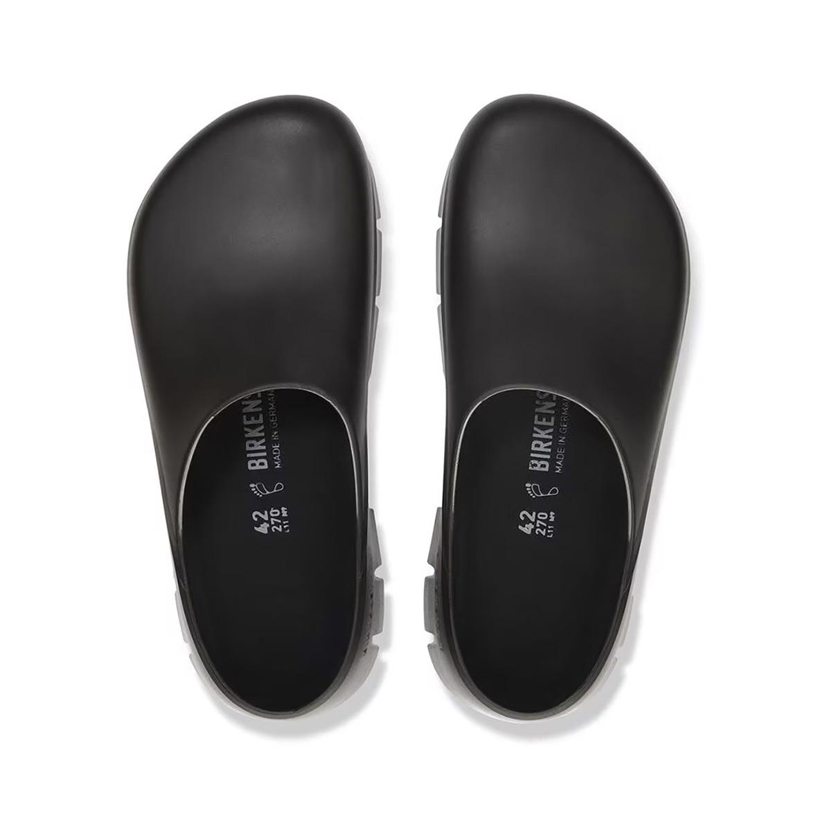 Svarta Toffla Birkenstock Profi Birki 2.0 i storlek 37 sett uppifrån