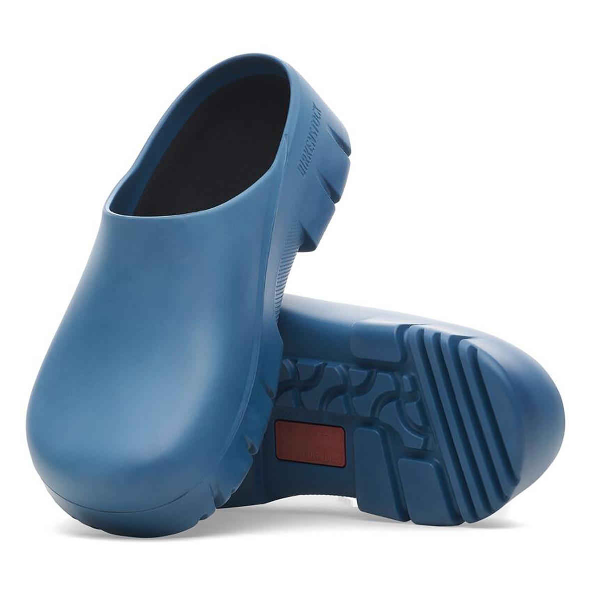 Blåa Toffla Birkenstock Super Birki 2.0 PU i storlek 35