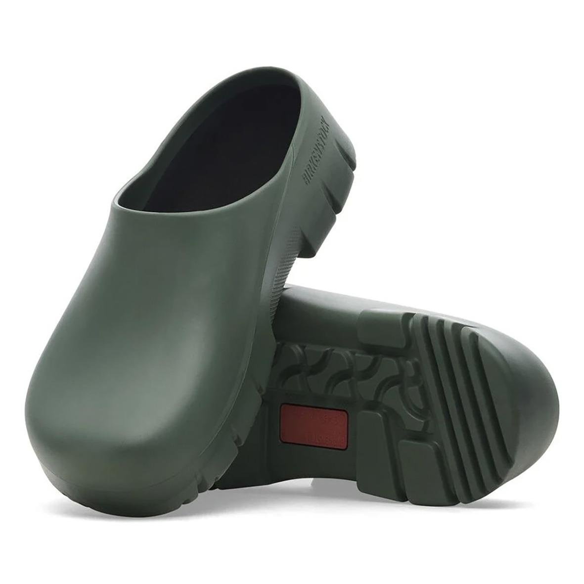 Gröna Toffla Birkenstock Super Birki 2.0 PU i storlek 35