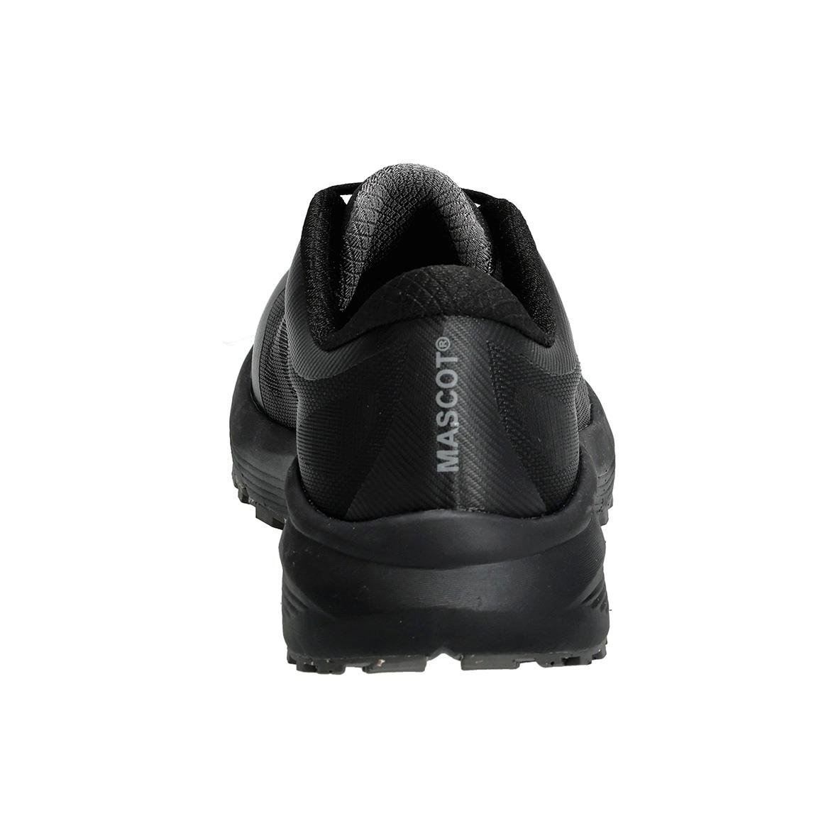Svart yrkessko Mascot F2000-906 sett bakifrån