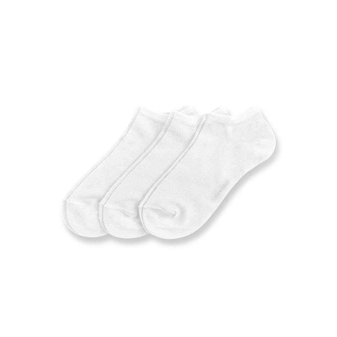 Tre vita ankelsockor från Björn Borg i 3-pack, storlek 39-42