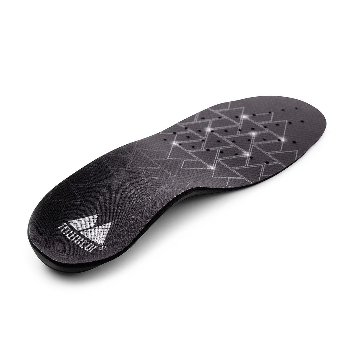 Svart inläggssula Monitor Optimus High Insole för storlek 35-36