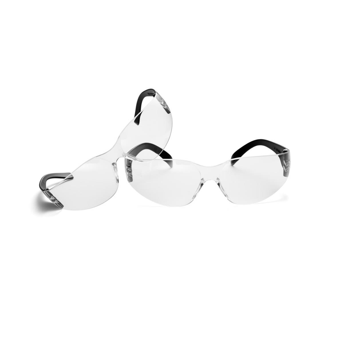Skyddsglasögon Worksafe Cheetah Klar med tydliga skyddsglasögon och svarta justerbara band