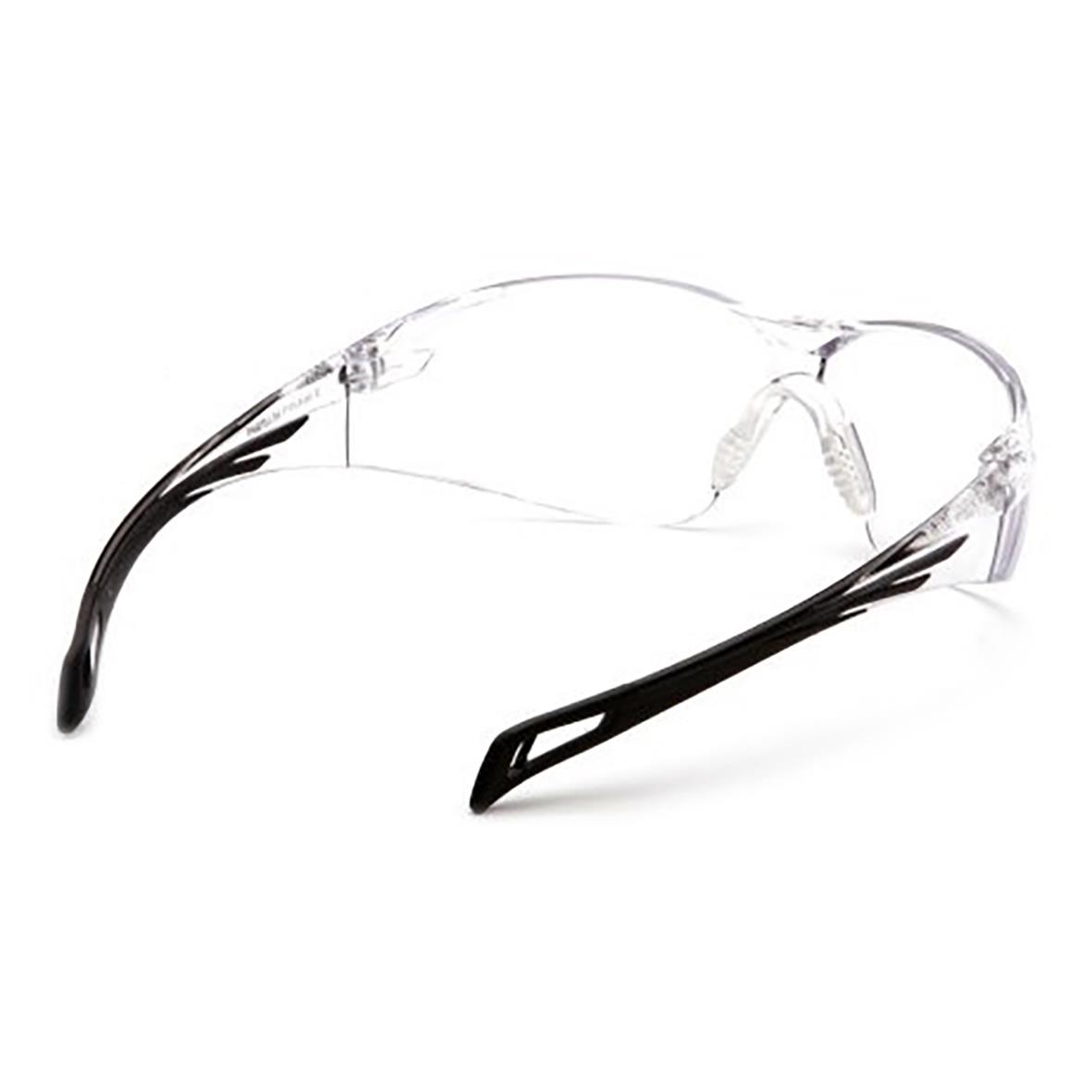 Skyddsglasögon Worksafe Cheetah PRO klara med svart ram och transparent lins